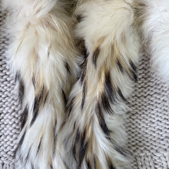 VGUC - Haute Hippie Chunky Knit Long Wool Sweater Vest OS - Picture 6 of 13